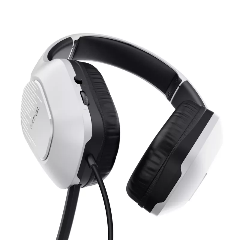 Trust GXT 415W Zirox headset bedraad hoofdband gaming wit