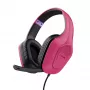 Trust GXT 415P Zirox headset bedrade hoofdband gaming roze