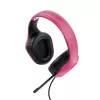 Trust GXT 415P Zirox headset bedrade hoofdband gaming roze