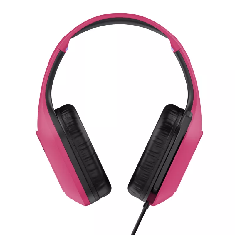 Trust GXT 415P Zirox headset bedrade hoofdband gaming roze