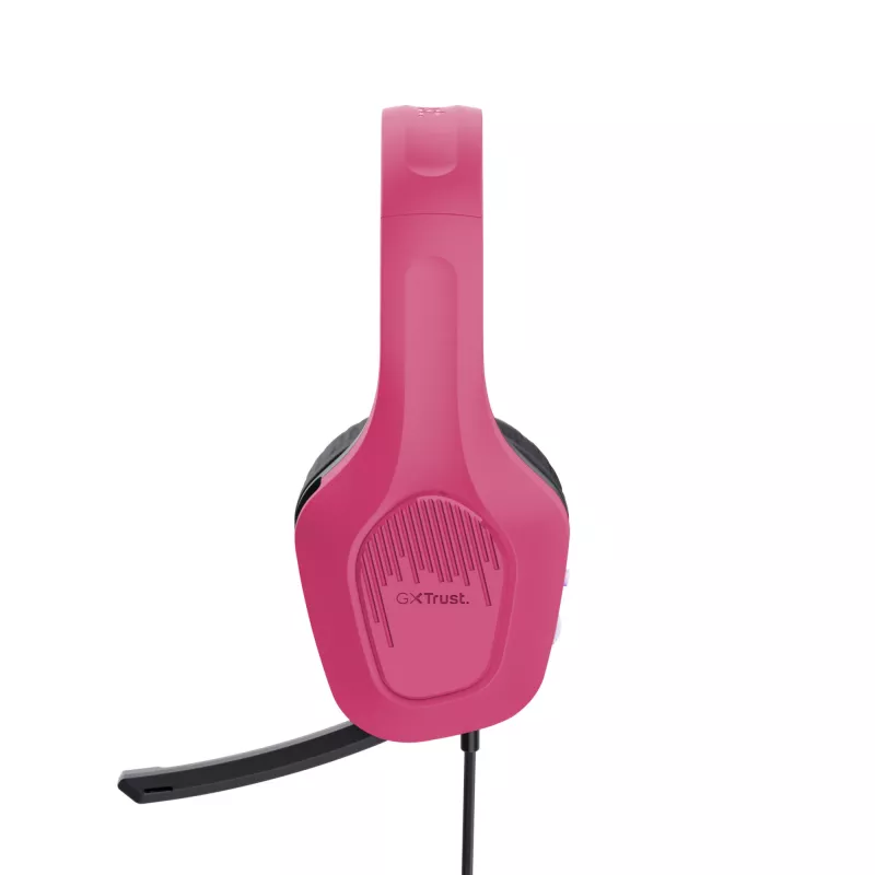 Trust GXT 415P Zirox headset bedrade hoofdband gaming roze