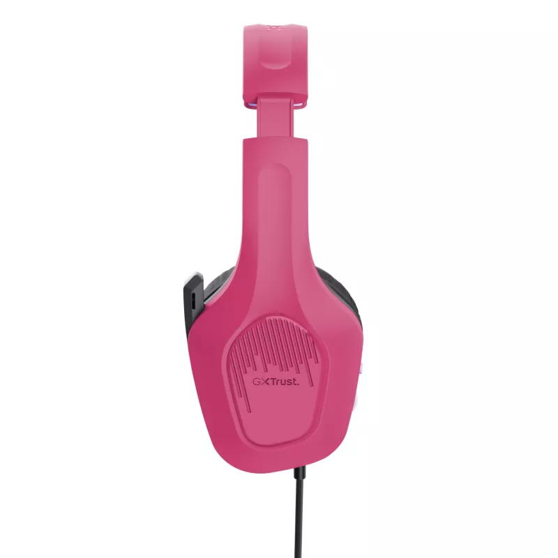 Trust GXT 415P Zirox headset bedrade hoofdband gaming roze