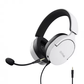 Trust GXT 489W FAYZO headset bedraad hoofdband gaming zwart, wit