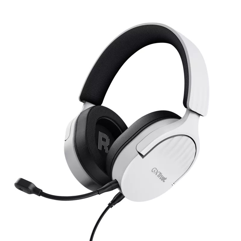 Trust GXT 489W FAYZO headset bedraad hoofdband gaming zwart, wit
