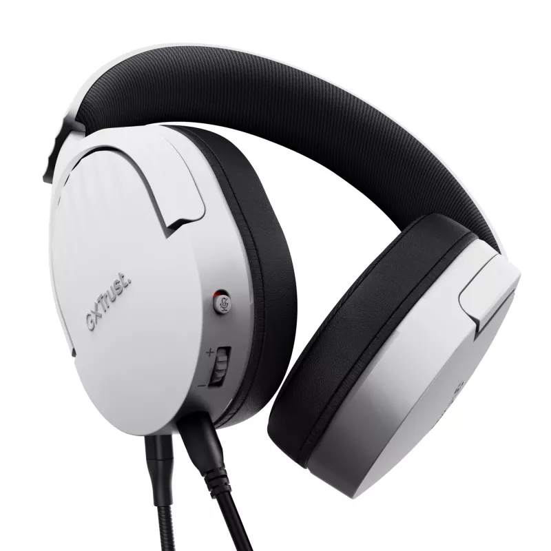 Trust GXT 489W FAYZO headset bedraad hoofdband gaming zwart, wit