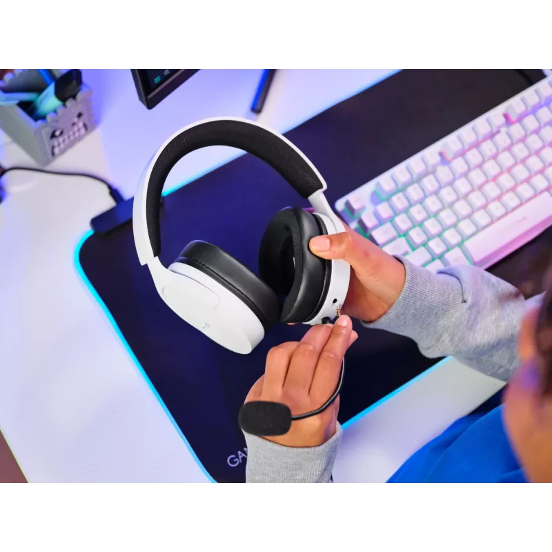 Trust GXT 489W FAYZO headset bedraad hoofdband gaming zwart, wit