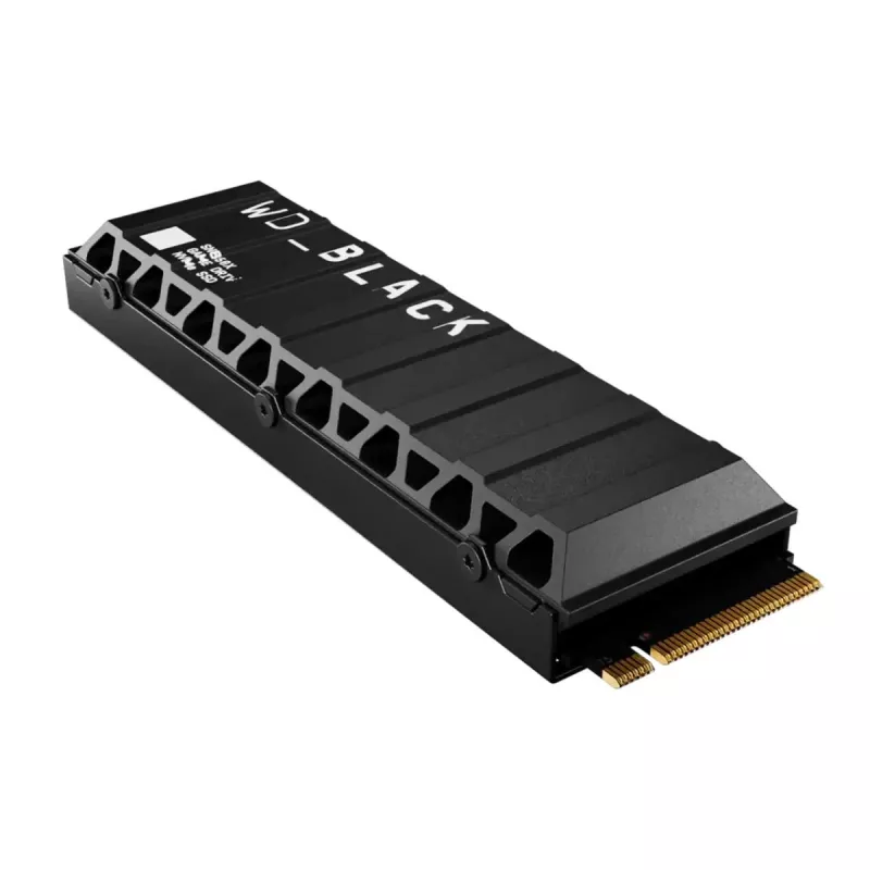 WESTERN DIGITAL SSD - WD_BLACK SN850X - 4TB - PCIe Gen4 x4 - M.2 2280 - koellichaam