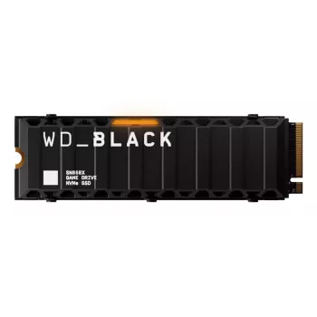 WESTERN DIGITAL SSD - WD_BLACK SN850X - 8 TB - PCIe Gen4 x4 - M.2 2280 - koellichaam