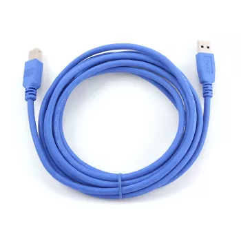 GEMBIRD USB 3.0-kabel A-stekker naar B-stekker 3 m – blauw