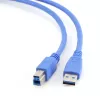 GEMBIRD USB 3.0-kabel A-stekker naar B-stekker 3 m – blauw