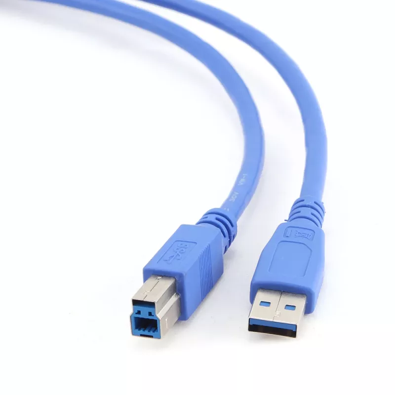 GEMBIRD USB 3.0-kabel A-stekker naar B-stekker 3 m – blauw