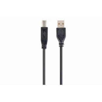 GEMBIRD USB 2.0 A-stekker B-stekker kabel 2,0 m (6ft) – zwart/bulkverpakking