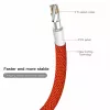 USB-A naar Lightning kabel Baseus Yiven 1,8 m, 2 A uitgang, rood, mantel van thermoplastisch elastomeer