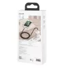 BASEUS Fast Charge Cafule datatransmissiekabel - USB Type-A naar Lightning - 480 Mbit/s (2,4 A PD) - 1 m - zwart