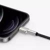 BASEUS Fast Charge Cafule datatransmissiekabel - USB Type-A naar Lightning - 480 Mbit/s (2,4 A PD) - 1 m - zwart