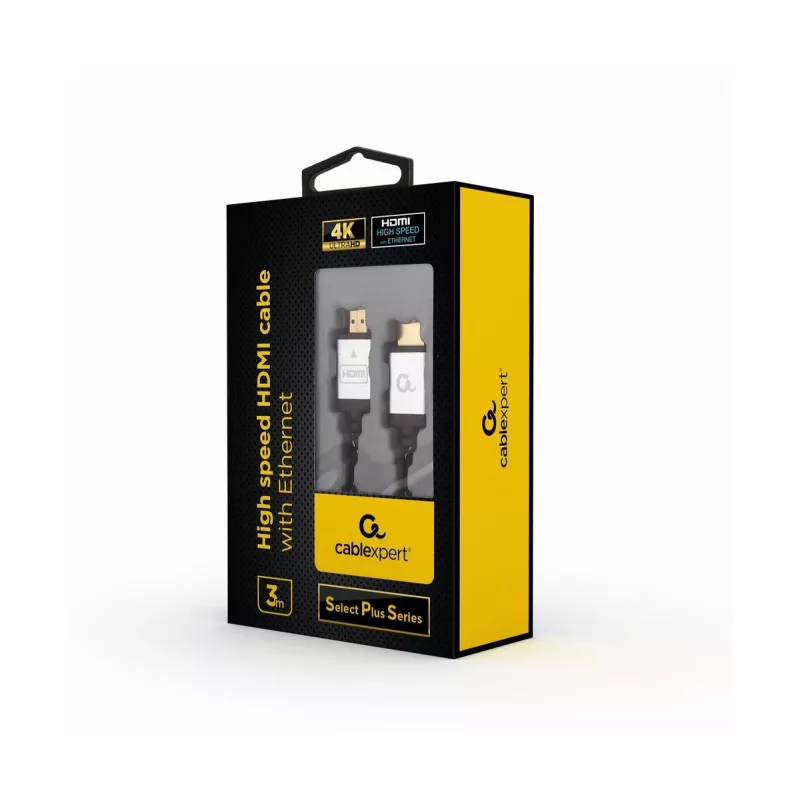 GEMBIRD High-Speed-HDMI-kabel met Ethernet - Select Plus Series, 3 m