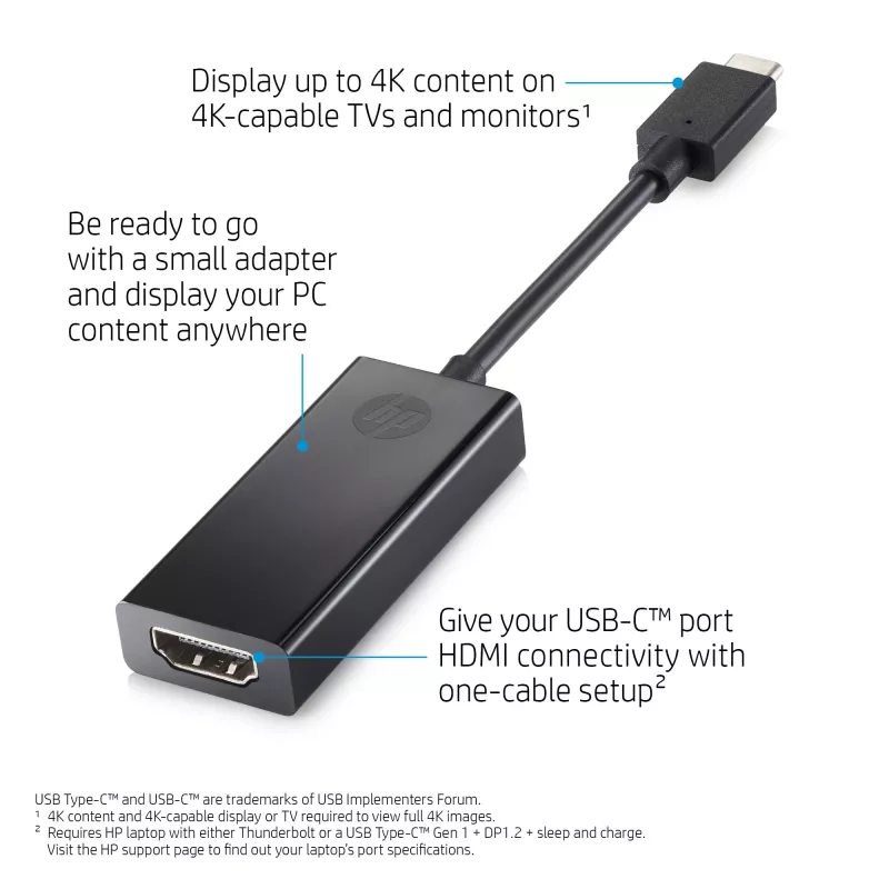 HP 2PC54AA interfacekaarten/adapters HDMI