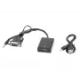 LANBERG videokabel adapter HDMI type A (standaard) VGA (D-Sub) 0,2 m zwart
