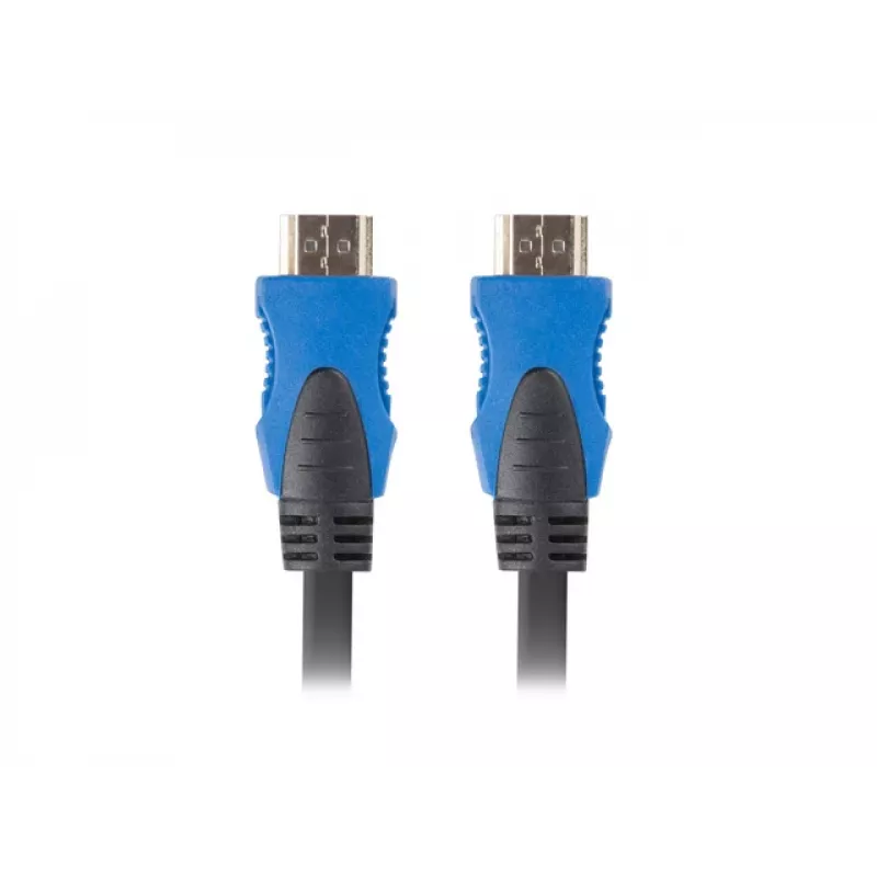 LANBERG HDMI-kabel - M/m V2.0 kabel 4k Cu - 0,5 m zwart