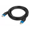 LANBERG HDMI-kabel HDMI type A (standaard) 1,8m zwart