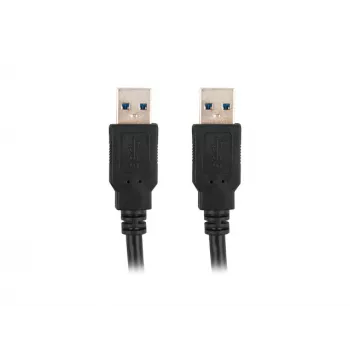 LANBERG USB-kabel 3.0 USB A – 1m zwart