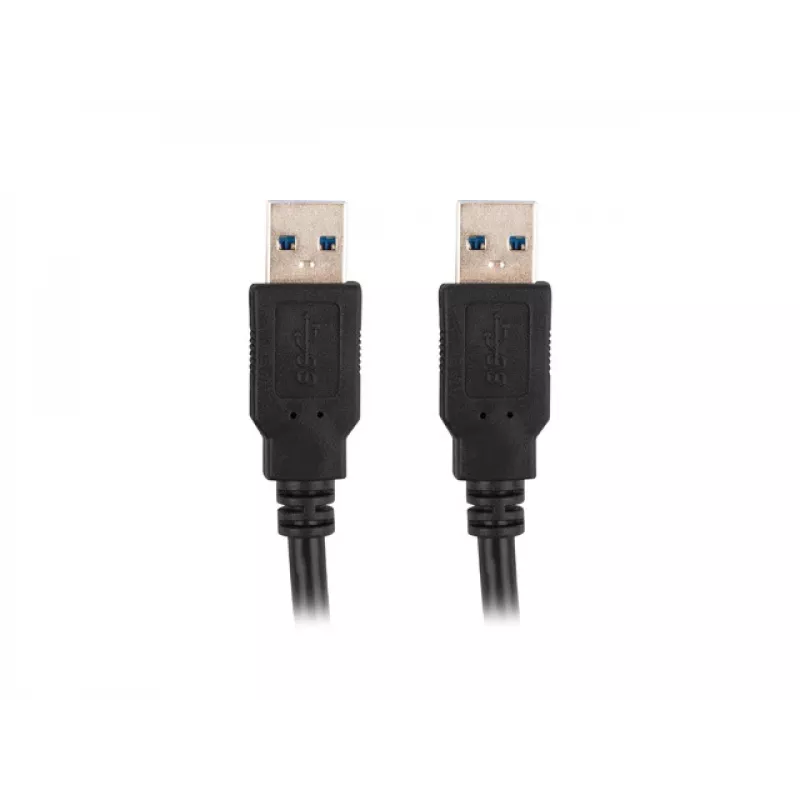 LANBERG USB-kabel 3.0 USB A – 1m zwart