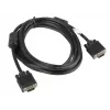 LANBERG VGA M/m-kabel, dubbel afgeschermd, ferriet, 3 m, zwart