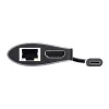 Trust Dalyx 23775 7-in-1 USB-C-multiportadapter, USB-C 3.2, HDMI, RJ-45 Gigabit Ethernet, SD/microSD-kaartlezer, zilver