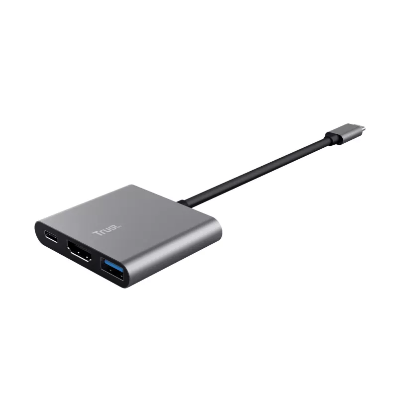 Trust Dalyx USB 3.2 Gen 1 (3.1 Gen 1) Type-C aluminium, zwart