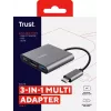 Trust Dalyx USB 3.2 Gen 1 (3.1 Gen 1) Type-C aluminium, zwart