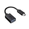 Trust Calyx 20967 USB-C (male) naar USB-A (female) adapter, USB 3.1 Gen 1, zwart