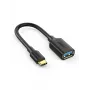 Ugreen 30701 USB-kabel USB 3.2 Gen 1 (3.1 Gen 1) 0,15 m USB C USB A zwart