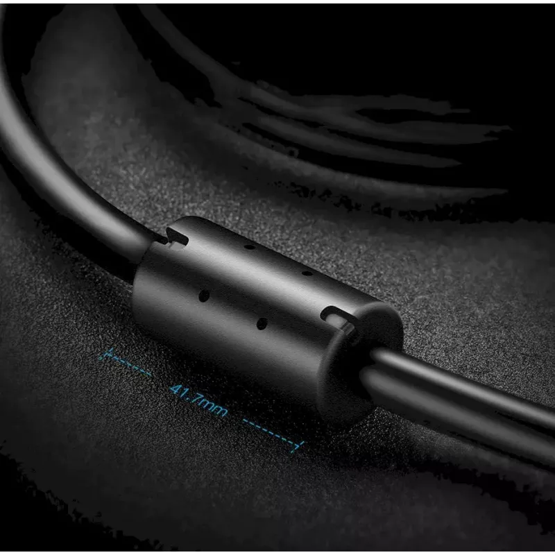 USB-kabel UGREEN 10385 Mini-USB 480 Mbit/s 1,5 m zwart, snel laden