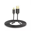 USB-kabel UGREEN 10385 Mini-USB 480 Mbit/s 1,5 m zwart, snel laden