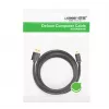 USB-kabel UGREEN 10385 Mini-USB 480 Mbit/s 1,5 m zwart, snel laden