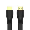 HDMI-kabel Unitek C11063BK-2M 2 m, HDMI 2.0, 18 Gbit/s, 4K@60Hz, ARC, plat zwart