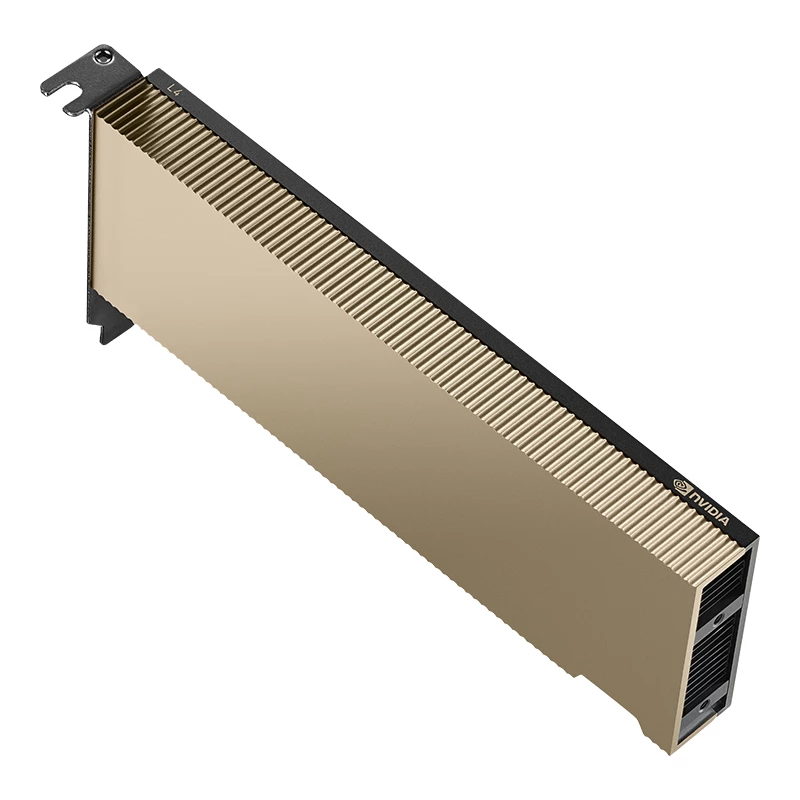 PNY NVIDIA L4 module 24GB 1x LP-beugel Low Profile met gemonteerde ATX-beugel PCIe x16 Gen 4.0
