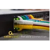 Netwerkkabel Gembird PP6A-LSZHCU-20M RJ-45 Cat6a 20m grijs