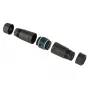 Techly IWP-MD C6-IP68T Kabel-genderchanger RJ-45 zwart