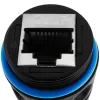 Techly IWP-MD C6-IP68T Kabel-genderchanger RJ-45 zwart