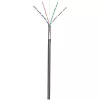 Techly F/UTP Hank kabel Cat.5E CCA 305m solid outdoor zwart ITP8-RIS-0305LO