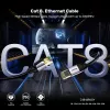 Unitek Ethernetkabel RJ-45 LAN Cat.8 (S/FTP) 1m