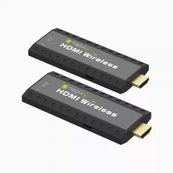 Techly IDATA HDMI-WL53 AV-extender AV-zender & -ontvanger zwart
