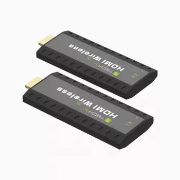 Techly IDATA HDMI-WL53 AV-extender AV-zender & -ontvanger zwart