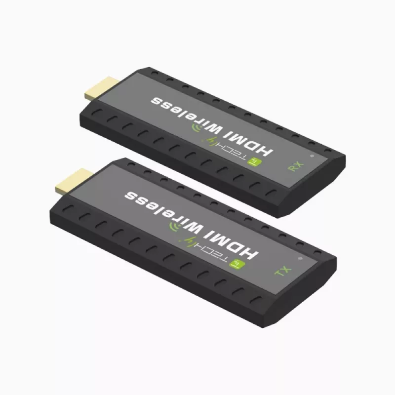Techly IDATA HDMI-WL53 AV-extender AV-zender & -ontvanger zwart