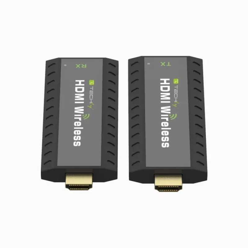 Techly IDATA HDMI-WL53 AV-extender AV-zender & -ontvanger zwart