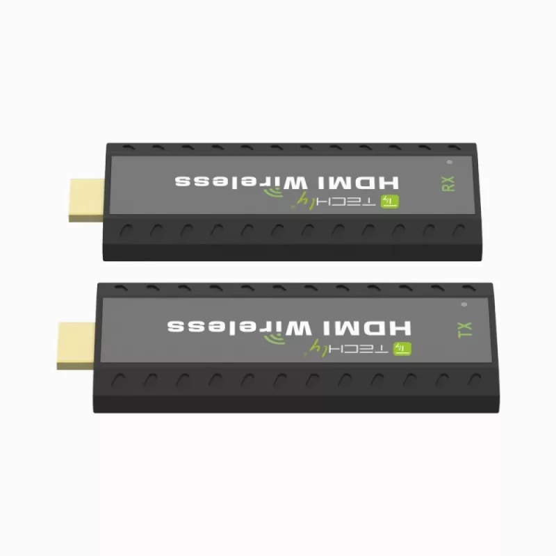 Techly IDATA HDMI-WL53 AV-extender AV-zender & -ontvanger zwart