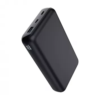 Trust Laro - powerbank - 20000 mAh - 100 Watt - 5 A - QC 3,0, Power Delivery 3,0 + PPS - 3 uitgangsaansluitingen (4 pin USB Type A (QC 3,0), 2 x 24-