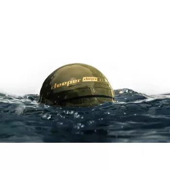 Draagbare fishfinder deeper Smart Sonar CHIRP+3 Wi‑Fi — werpbare draadloze sonar, max. diepte 100 m, kegelhoek 47°/20°/7°, Wi‑Fi, GPS/GLONASS