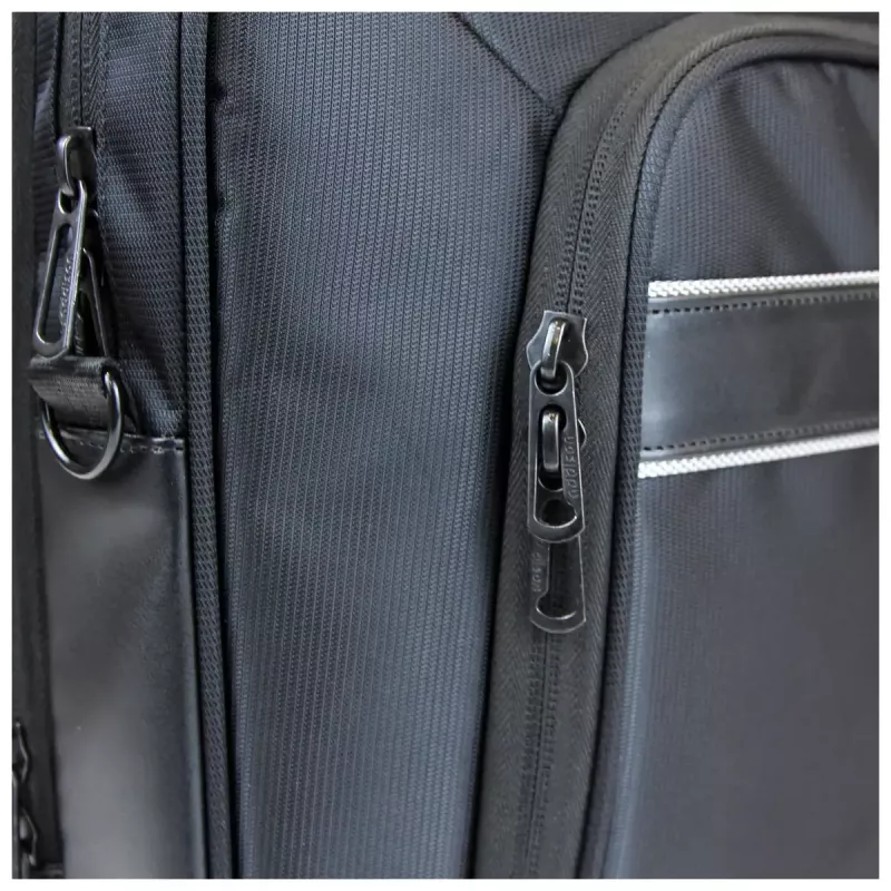 Toploader tas Addison COMPUTER CASE FOR NOTEBOOK 14.1 inch CORNELL 14 — nylon, 362×38×245 mm, zwart
